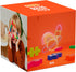 PLUS PLUS Big Open Play Set - 100 Piece Neon Color Mix, Interlocking Large Puzzle Blocks