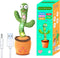Rechargeable Dancing Talking Cactus Baby Toys 0-6 3-6 6-12 12-18 Months, Toddler