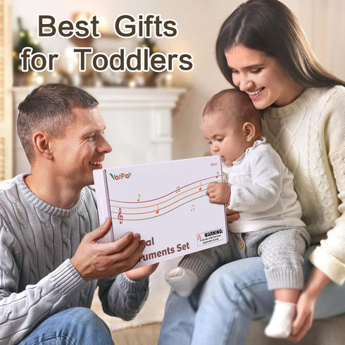 2 3 2 8 1 18+ Musical Toys for Year Old Girl Birthday Gifts, Wooden Montessori Toys for Year Old, in Musical