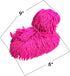 (3 Pack) (8" 5") (3 Pack Zugar Land Soft Shaggy Puffer Dog Toy x Filled with air for a Fun Squishy Stretchy Fidget