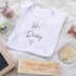 ENERHOPE Sets Surprise Pregnancy Announcements for Dad Pregnancy Test Keepsake Box Wooden Baby Announcement Box Hi
