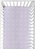 Sweet Jojo Designs Lavender Purple Boho Mudcloth Girl Fitted Crib Sheet Baby