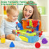 Musical Learning Workbench Baby Toys for 1 Year Old Boy Girl, Early Educational Sound Shape Tool Set for Kids Age 1-2