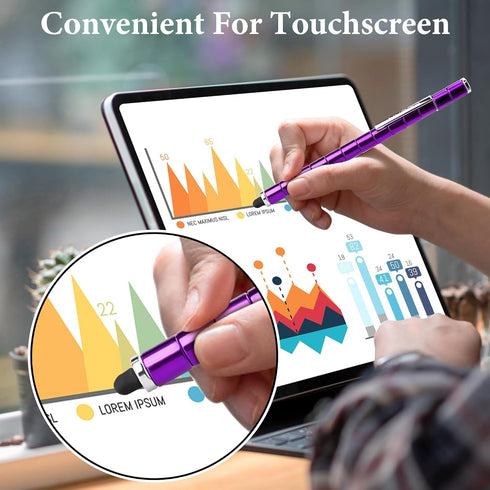 SUKIPIN Magnetic Fidget Pen, Magnetic Fidget Pens for Adults, Purple Magnet Pen for Valentines Day Gifts, Easter Basket