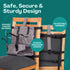 Portable High Chair for Travel by Baby Pick Harness Seat, Foldable & Lightweight Gear, Adjustable Straps for Babies