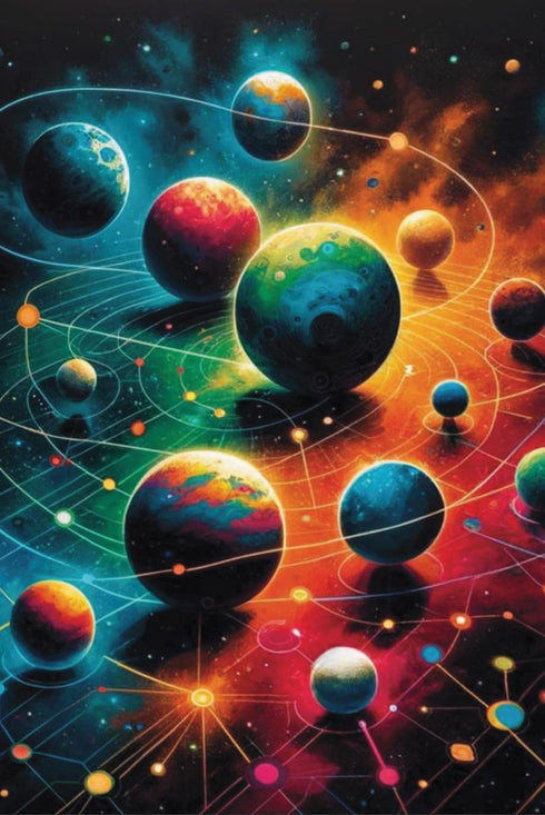 Vediic 2 7 Vedic Board Game - Strategy Board Game for Adults, Teens and Family. Embark on a Cosmic Adventure