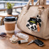LUOZZY Pacifier Holder Pouch - Portable Pacifier Case with Cows Pattern, Easily Attach to Diaper Bags or Purse