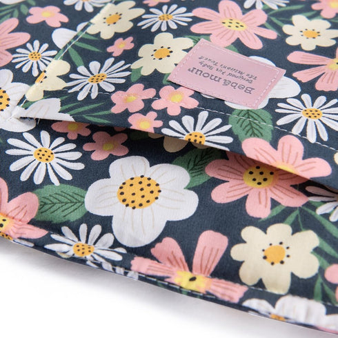 Bebamour Original Baby Doll Carrier for Kids - Green Floral Design
