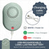 Dreambaby Breezz-to-Go USB Rechargeable Bladless Baby Fan with Swivel Strap Portable Cooling for Strollers, Car Seats