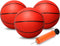 6" Mini Basketball Toy for Mini Hoops, 3 Pack Small Pool Balls for Inflatable Hoops, PVC Beach Balls