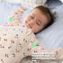 6-12 Transitional Baby Swaddling Sack with Arms Up Length Sleeves and Mitten Cuffs Months Wearable Swaddling Blanket