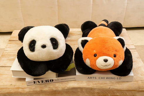 26" 5LB Niuniu Daddy | Red Panda Study Buddy Weighted Stuffed Animals, Sensory Weighted Plush Toy for Adults Kids