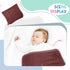 6 Pack 20 10 Inch 6 Irenare Muslin Burp Cloths Cotton Baby Burping Rags Large x Layers Spit up Rags Soft Absorbent