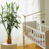 Wooden Baby Crib Mobile Arm, Beech Wood, Adjustable Mounting Bracket, Rotatable