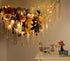 Stuffed Animal Storage Hammock X-Large with LED Light - Hanging Holder for Plushies, Cute Room Decor for Kids