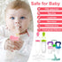 (3 6 90ML 2 Food Feeder Baby Fruit Feeder Pacifier Pcs) with Different Sized Silicone Pacifiers,Silicone Baby Food