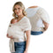 Stylish Beige & Gold Baby Carrier Wrap: Comfortable, Soft & Supportive, Adjustable