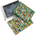 Cobble Hill 1000 Piece Puzzle - The Purrfect Bookshelf - Sample Poster Included