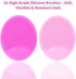 Set (5-Pack Cradle Cap Brush and Sponge for Baby - Bath Essentials for Newborns | Treatment Comb | Baby Bath Sponges