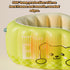 Houtclort Swimming Inflatable Baby Bathtub, Non Slip Safety Thick Cushion Central Seat,Portable Travel Seat Baths Baby