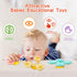 Suction Cup Toy for Baby - 3 Pcs Spinning Toy Early Education Bathtub Toy, Sea Animals Design with Suction Cups