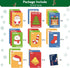 2-8 OHOME Back to School Supplies - Christmas Card Game Snowman Sock Cane Bell Hat for Family Kids Adults Teens Easter