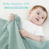2 Pack 100% 40 40 Inches, Muslin Swaddle Blankets for Newborns, Cotton Receiving Blankets, Soft and Breathable Baby