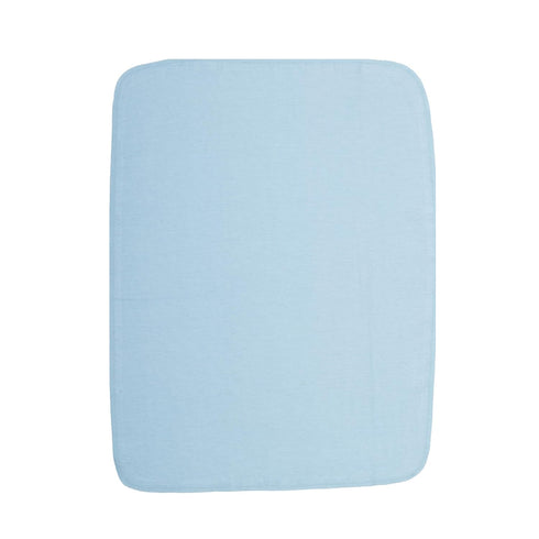 12 Pack EVERYDAY KIDS Burp Cloths for Baby Boy; Newborn Essential with - Large Absorbent Cotton Flannel Blue/Green