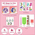 Sparkels 5D Diamond Art Kits for Kids - Includes Two Framed Canvas Arts, Keychains, and Diamond Stickers