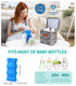 Pack, 6 9 Oz, PIIOSER Breastmilk Cooler Bag with Ice Fits Baby Bottles Up to Stylish Baby Cooler Travel Bags