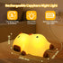 3-Level Dimming, Mewaii Snoring Sound Capybara Night Light for Kids -Silicone Breathing Capybara Gifts Lamp with Cute