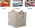 KIUATSJR Square Storage Basket Fabric Organizer Bin for Toys,Books,Clothes,Gifts,Pets-Perfect