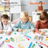 36 135 5 Shuttle Art Dot Markers, Colors Washable with Activity Sheets, Activity Books, Fun Art Supplies for Kids