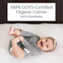100% 28' 52', Natemia Organic Cotton Crib Sheets for Boys and Girls - Made in Turkey, Silky Soft and Hypoallergenic