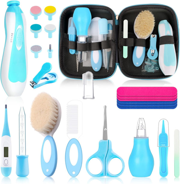 Baby Healthcare and Grooming Kit, Baby Safety Set Newborn Nursery Health Care