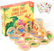 Wooden Match Memory Game for Kids, 24Pc Matching Cards with 5Pc Stickers, Educational Game for Pre-K Development