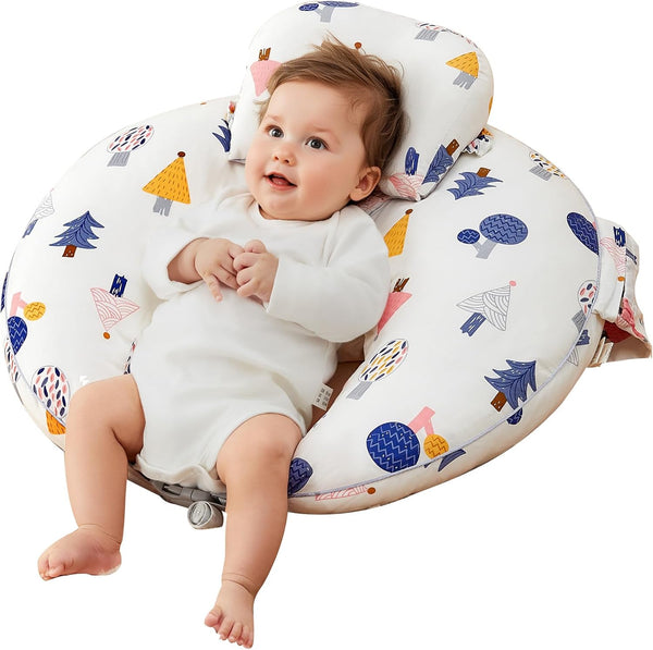 Nursing Pillow for Breastfeeding & Bottle Feeding Breastfeeding Pillow with Adjustable Waist