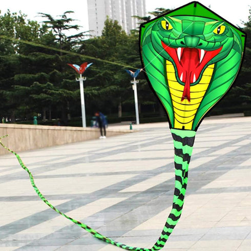 HENGDA KITE Large Power Snake Kites with Flying Line - Outdoor Fun Sports Kite