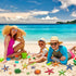 16 Summer Swimming Swimming (2 YUJUN Pieces Big Diving Pool Toys, Beach Colorful Starfish Underwater Pool Toys Soft