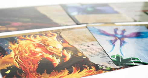 Greater Than Games | Spirit Island: Feather & Flame - Foil Panels, Cooperative Strategy Board Game Accessory Upgrade
