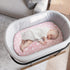 Set 4 Pack Bassinet Sheets for Baby Girl, Universal Fit for Oval, Hourglass and Rectangular Mattress, Pink