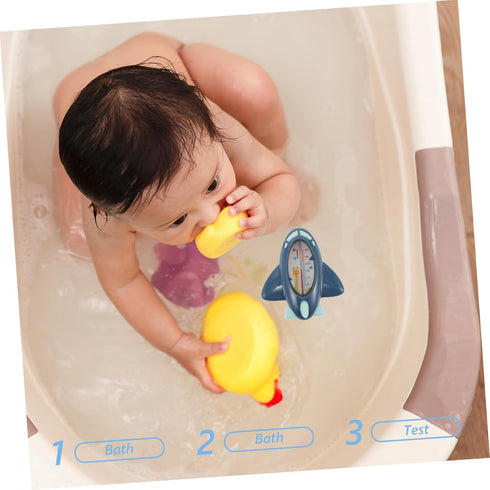 Bath Water Temperature Gauge Accurate Thermometer for Newborns and Toddlers for Safe Bathing and Room Temperature
