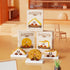 Sets (Sandwich,197 QMEAKMONY Mini Building Blocks Bread Cute Micro Mini Bread Building Bricks for Adults Micro Nano