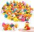 umbresen (50) Rubber Ducks Bath Toy in Bulk, Assortment Jeep Ducks for Jeep Ducking, Pool Rubber Ducky Floater Bathtub