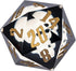 Cusdie Large D20 Dice 55mm with Sharp Edges, D&D 20 Sided Dice,