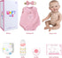 20 Inches 3+ UOFTKIZ Realistic Reborn Baby Dolls Girl - Lifelike Real Life Baby Doll, Newborn Toddler Baby Doll
