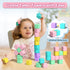 1.34in 1-3, 3+ Magnetic Blocks for Toddlers, Macaron Magnetic Building Cubes for Kids Ages Stem Preschool Stack