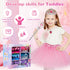 Princess Dress Up Toy Set: Girls Jewelry Boutique Role Playing Game, Toddler Dress Up Shoes, Skirts, Crowns, Wands,