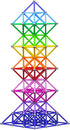 Veatree 160pcs Magnetic Building Blocks Toys, 2.3" Magnetic Sticks and Non-Magnetic Balls, 3D STEM Toys with Bag