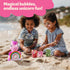 Move2Play Unicorn Bubble Blower | Bubble Machine Toy for Toddlers, Boys and Girls | Indoor & Outdoor Birthday Party Gift